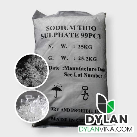 Sodium Thiosulphate Na2S2O3 - Natri Thiosulphate được sử dụng như một loại hóa chất nuôi trồng thủy sản với công dụng chính là để khử phèn, khử mùi thuốc tẩy, khử Clorine tồn dư trong ao sau khi cải tạo ao. 