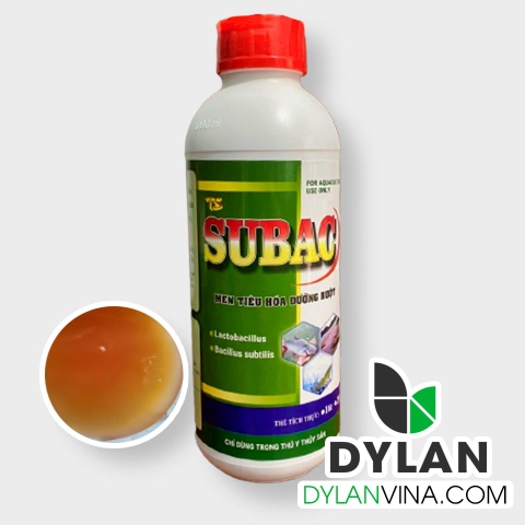 SUBAC - Tẩy nhớt đáy ao bạt, làm sạch nước và đáy, giảm mùi hôi.