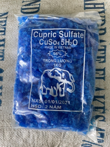 Đồng Sulphate Dạng Cục - CuSO4 25% - Diệt tảo
