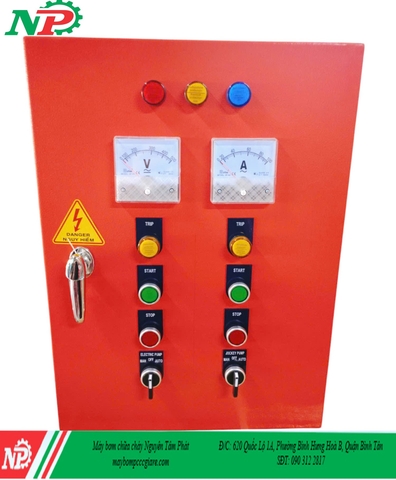 Tủ điện 15hp + bù