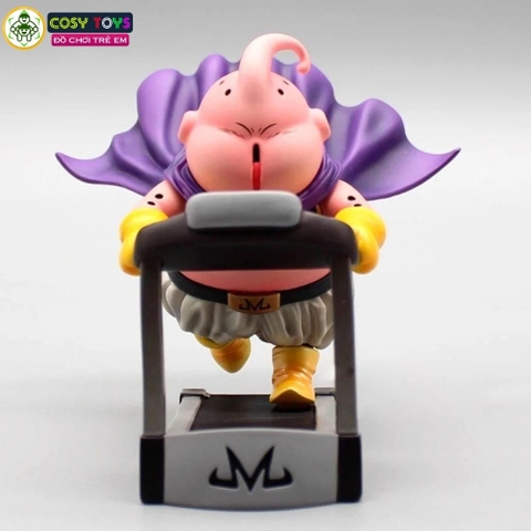 Mô hình DragonBall MaBu tập chạy siêu dễ thương cao 10cm