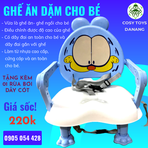 GHẾ ĂN DẶM CHO BÉ