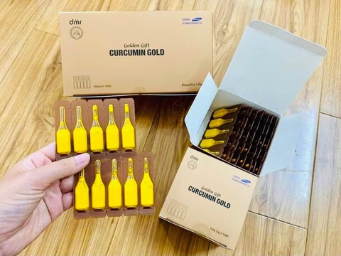 Tinh Nghệ Nano Golden Gift Curcumin Gold Hàn Quốc 100 tép Nội Địa Hàn Quốc
