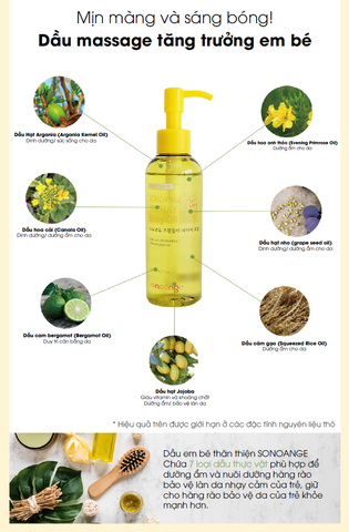 Dầu mát xa dưỡng ẩm cho mẹ và bé FRIENDLY BABY OIL 150ml