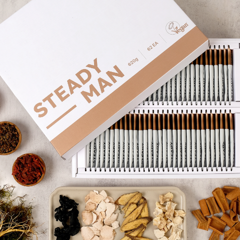 Nước Hồng Sâm Núi STEADY MAN (cho đàn ông, hàng nội địa Hàn)