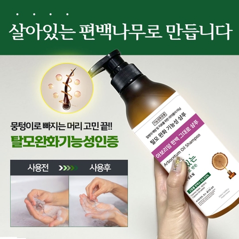 Dầu Gội Đầu Arboretum Hàn Quốc Chai 500ml