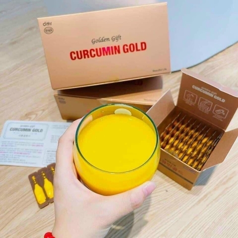 Tinh Nghệ Nano Golden Gift Curcumin Gold Hàn Quốc 100 tép Nội Địa Hàn Quốc