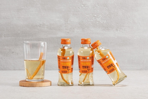 Nước Sâm Có Củ Achimmadang 120ml x 10 Chai Hàn Quốc