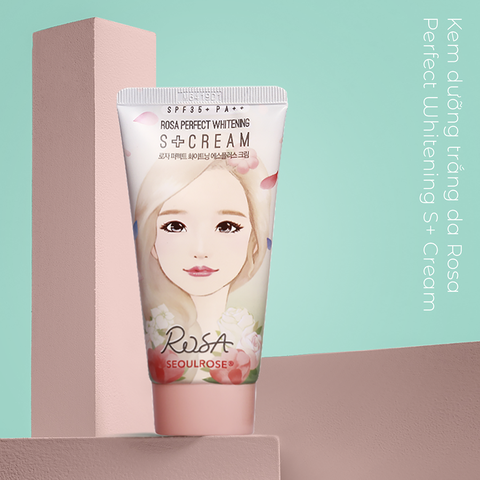 Kem Dưỡng Trắng Da SeoulRose Rosa Perfect Whitening SPF 35+ PA++