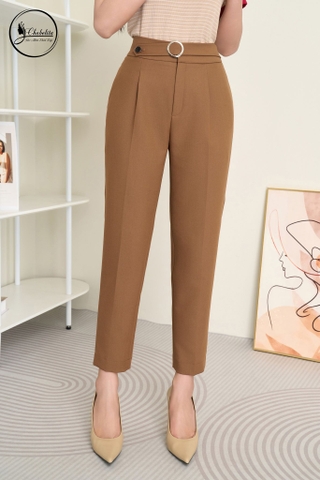 Quần baggy 1ly màu nâu