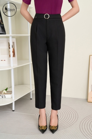 Quần baggy 1ly màu đen