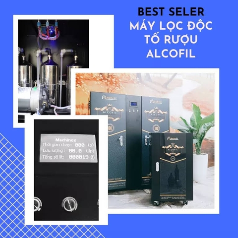 Máy lọc độc tố rượu ALCOFIL 150