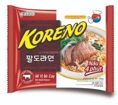 Mì Koreno vị bò cay gói 100g