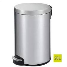 Thùng rác inox bật nắp Vinamop 20L