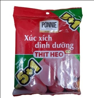 Xúc xích thịt heo ponnie 175g