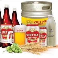 Bia hơi Việt Hà chai 1L