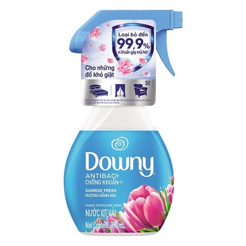 Nước xịt vải Downy hương nắng mai chai 370ml