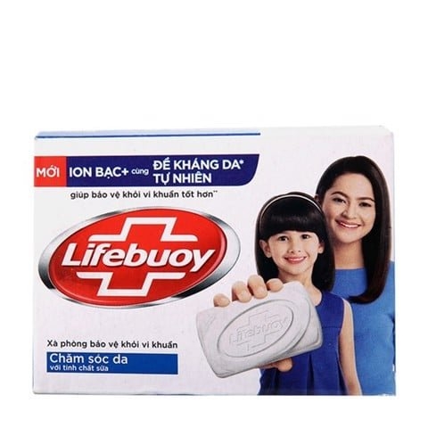 Xà phòng bánh lifebuoy tinh chất sữa 90g