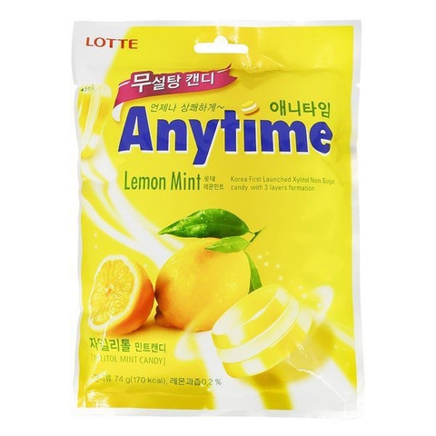 Kẹo Lotte Anytime vị chanh