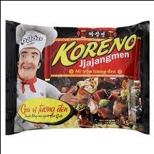 Mì Koreno trộn tương đen gói 115g