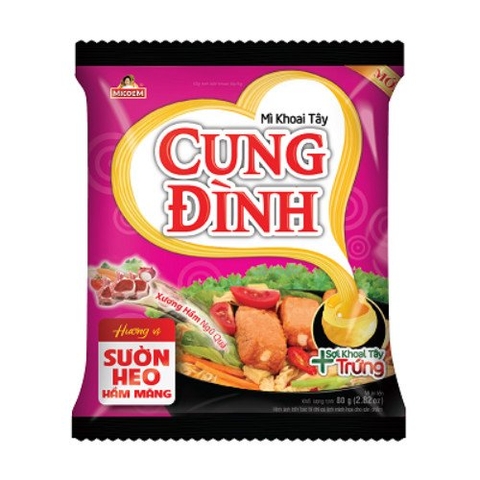 Mì cung đình vị sườn heo hầm măng gói 80g