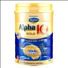 Sữa bột dielac alpha gold IQ 1 Vinamilk hộp thiếc 900g