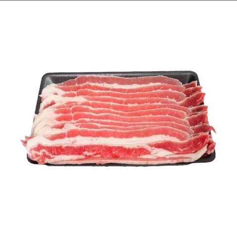 Thịt ba chỉ bò Mỹ cắt lát 500g
