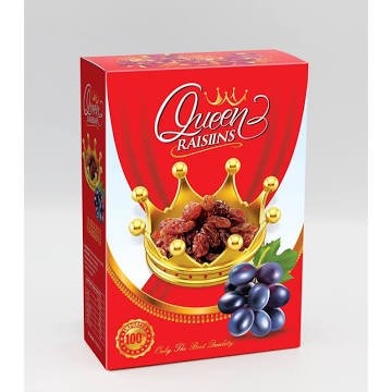 Nho khô Queen hộp giấy đỏ 125g