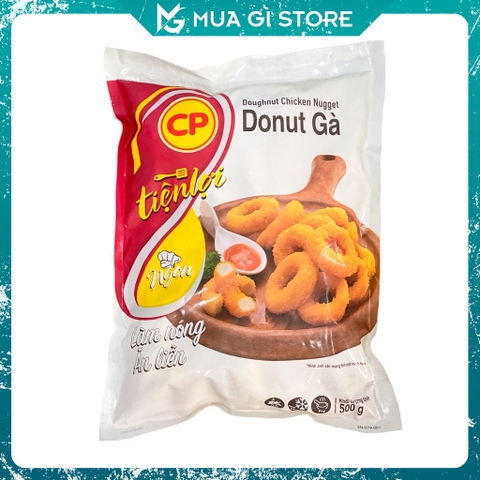 Gà chiên vòng Donut CP tiện dụng gói 500g