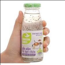 Nước yến sào và hạt chia GreenBird lọ 185ml