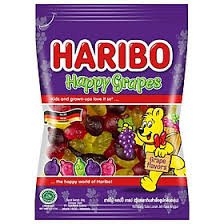 Kẹo dẻo Haribo Happy Grapes 80g