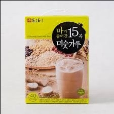 Bột ngũ cốc dinh dưỡng 15 loại ngũ cốc Hàn Quốc xách 40 gói 800gram