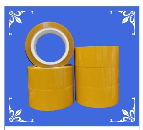 Cây băng dính, băng keo đục 1,9kg bản 4,8cm lõi nhựa 5ly (6 cuộn) TL 320g