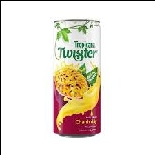 Nước Twister chanh leo, táo lon 320ml