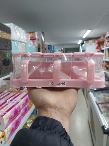 Bộ gia vị 3 ngăn XinLing R965