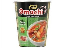 Mì Omachi Tôm chua cay thái ly 66g