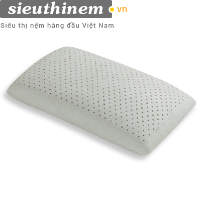 Gối Cao Su Liên Á - Oval Grey 45x65cm | Mua Online Giảm 50%