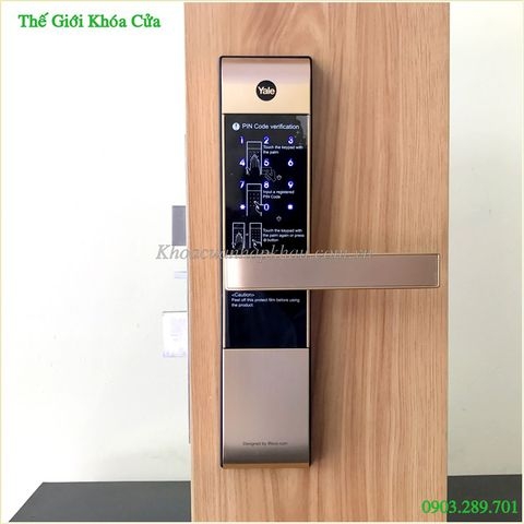 Khóa cửa thẻ từ mã số YALE YDM - 3109 Gold