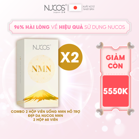 2 HỘP VIÊN UỐNG CHỐNG LÃO HOÁ NUCOS NMN