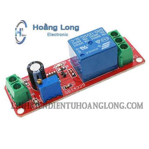 Mạch Tạo Trễ 12V NE555 Module Delay Relay