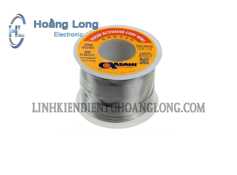 Thiếc Hàn Asahi ( SN60/40 ) 0.6 - 500G Loại Tốt