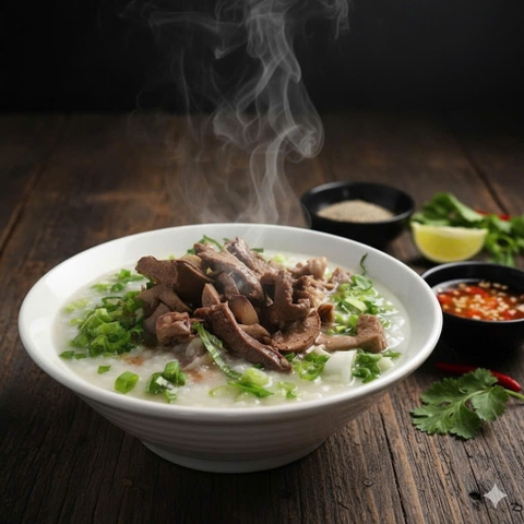 Cháo Tim Gan Mề