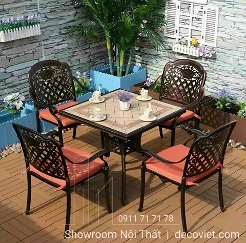 Bàn Ghế Ngoài Trời Đẹp 2010T