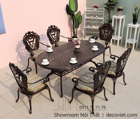 Bàn Ghế Ngoài Trời Sân Thượng 2019T