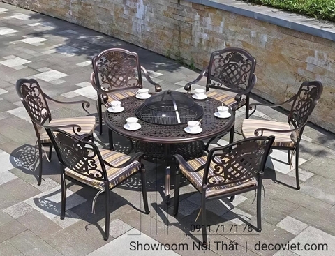 Bàn Ghế Sân Vườn Cổ Điển 2011T