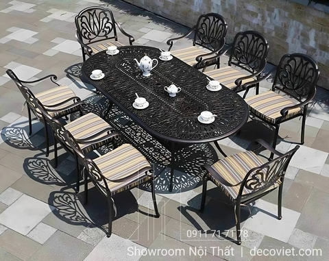 Bộ Bàn Ghế Sân Vườn Biệt Thự 2022T