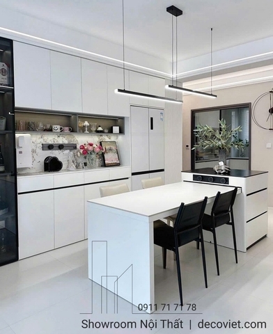 Đảo Bếp Kết Hợp Bàn Ăn Hiện Đại 2232S