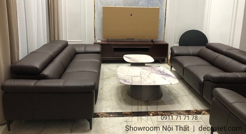 Sofa Da Bò Hiện Đại 694T