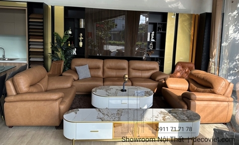 Sofa Da Bò Thật 686T