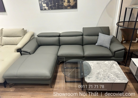 Sofa Da Bò Ý Nhập Khẩu 952T